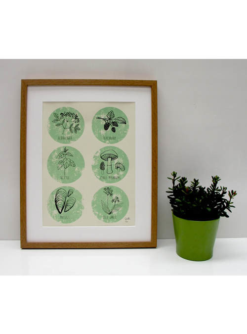 foraging print