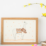 llama screen print