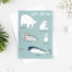 Arctic animals card