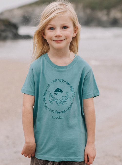 cute octopus kids t-shirt