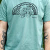 HiBEARnate Mens organic T-shirt - Image 3