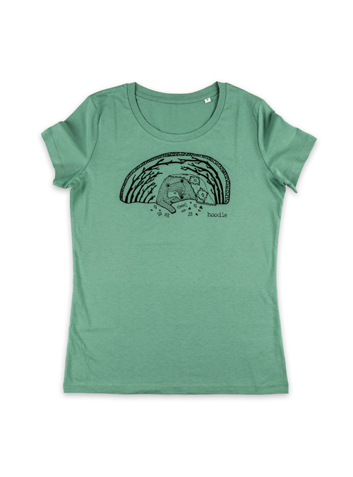 hibernating bear t-shirt