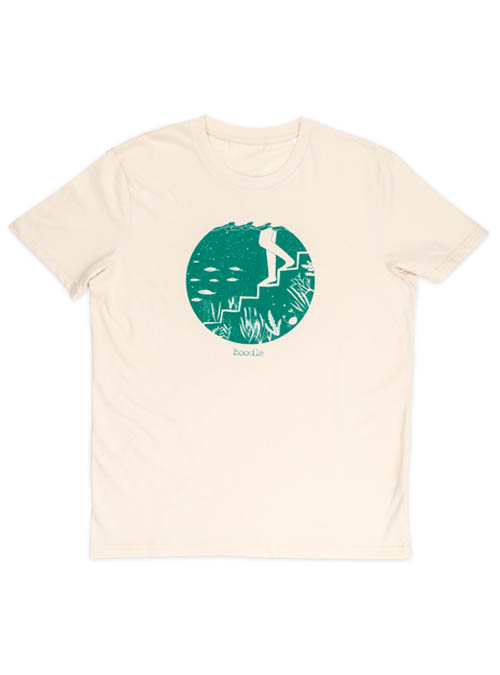 Wild swimming mens T-shirt