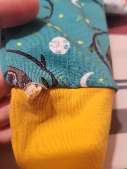 Owl baby leggings-super seconds-3-6 months - Image 2